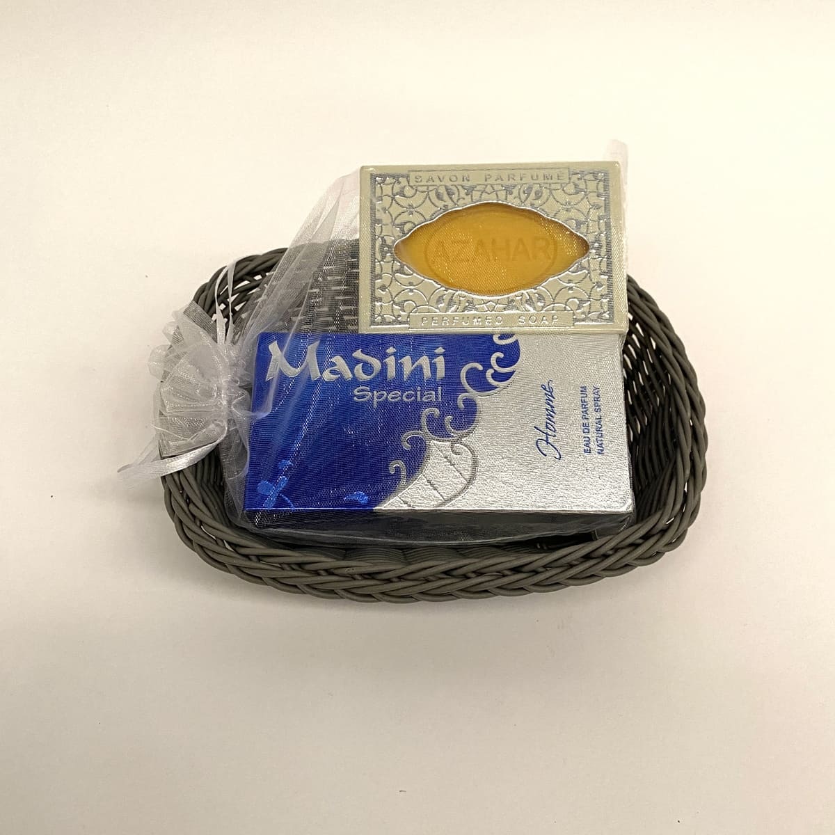 Profumo arabo per uomo MADINI 50ml + Sapone ai fiori d'arancio