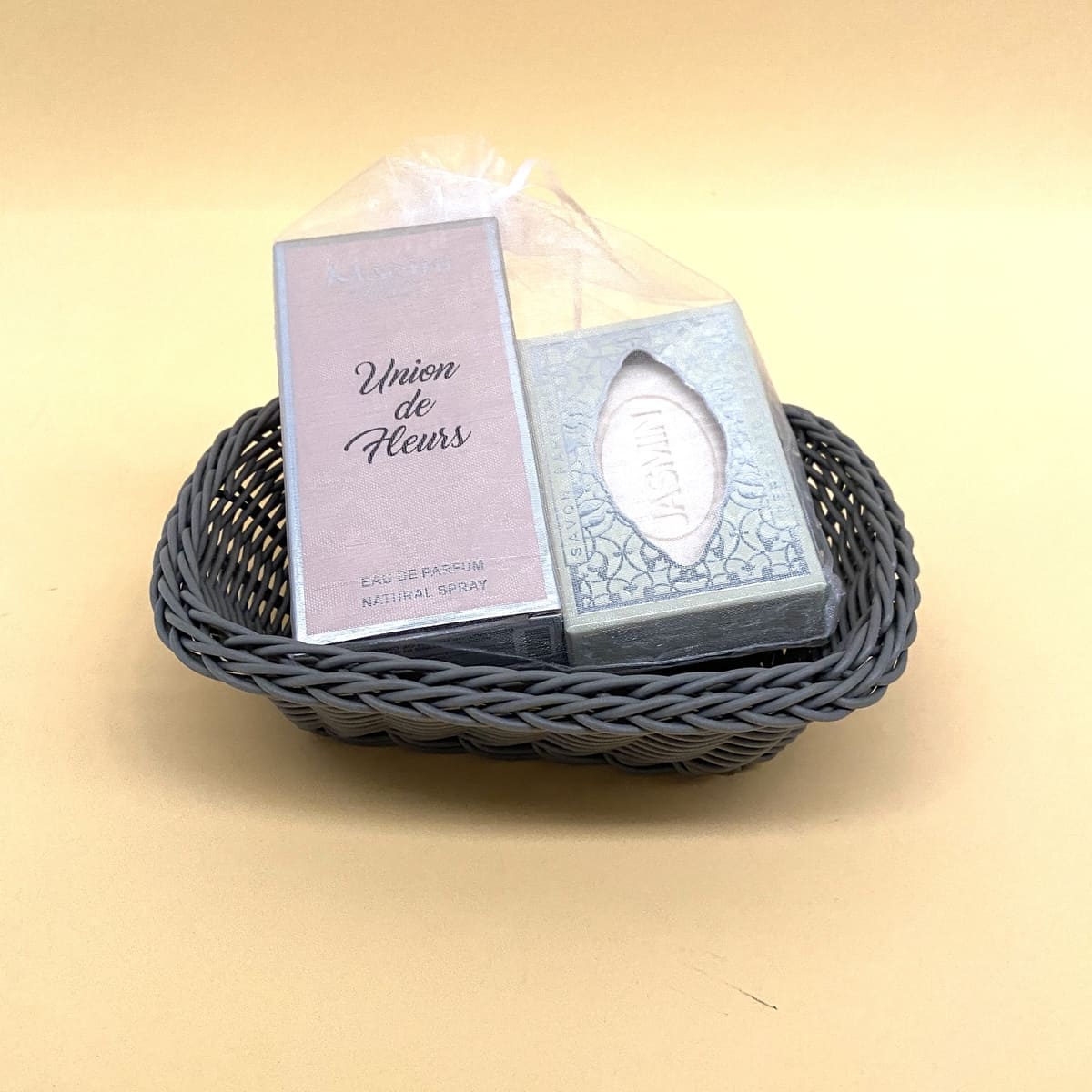 MADINI Cesto di profumo arabo femminile Union de Fleurs + Sapone