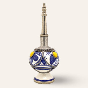 perfumero árabe cerámica pintado