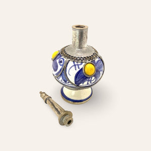 perfumero árabe cerámica pintado
