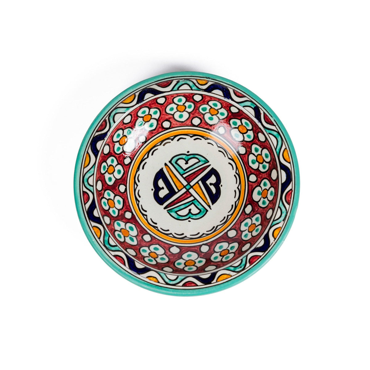 Plato árabe de cerámica de Fez 3 tamaños
