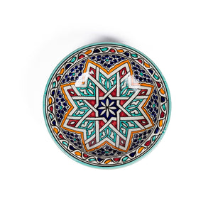 Plato árabe de cerámica de Fez 3 tamaños
