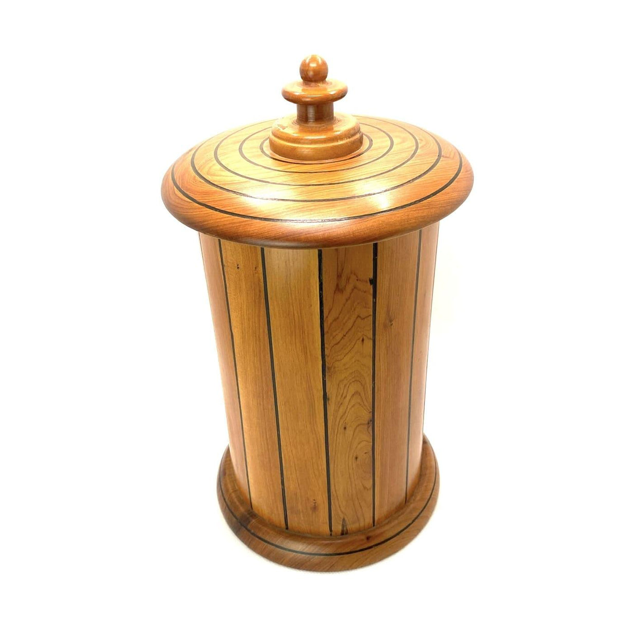 Recipiente marroquí de madera de Thuya