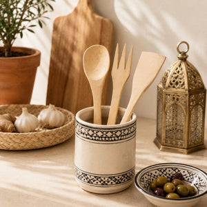set cubiertos artesanos madera lifestyle