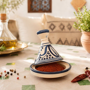 tajín especiero marroquí azul lifestyle