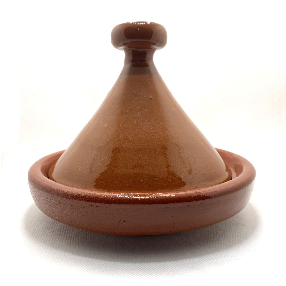 Tajín marroquí de cerámica esmaltado para cocinar