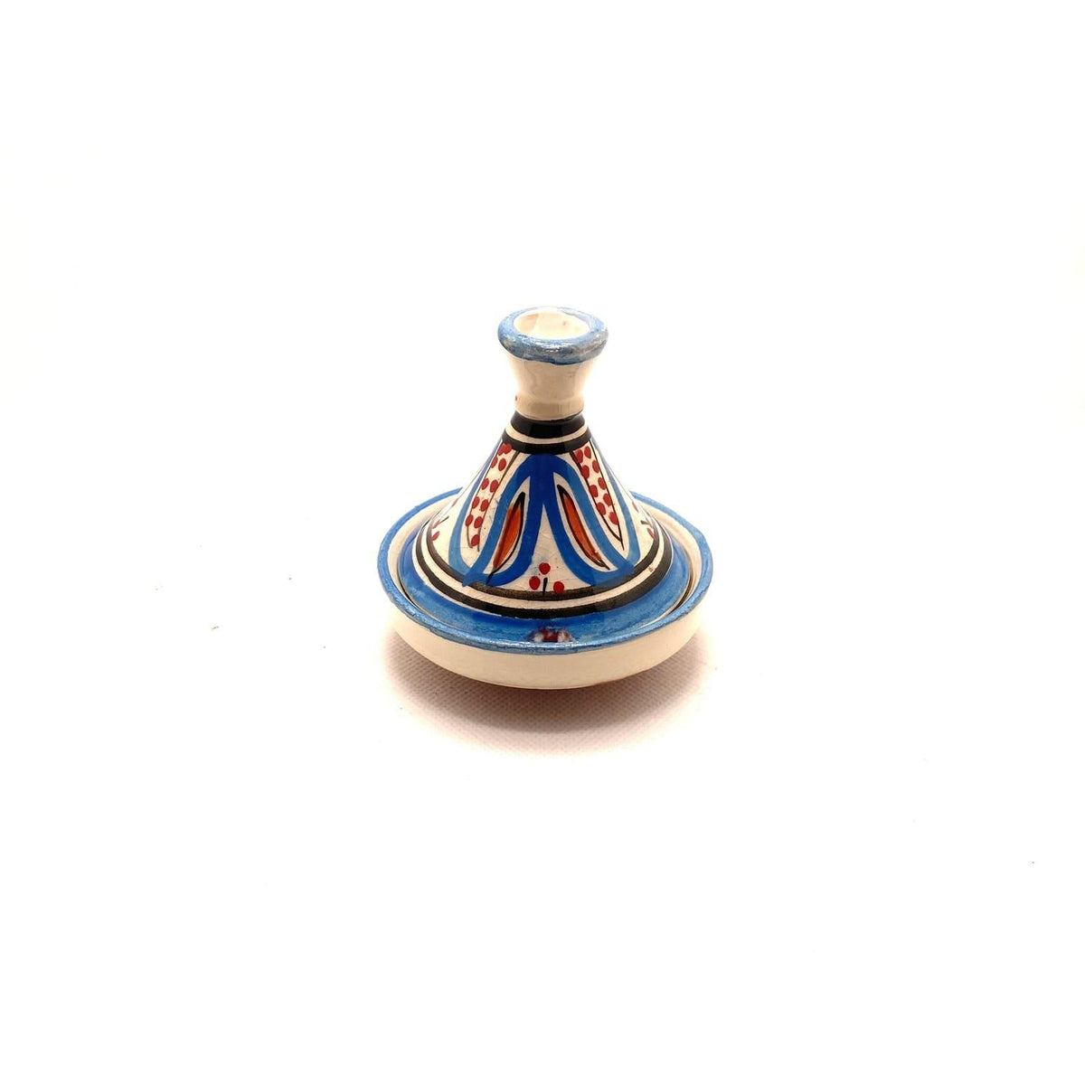 Tajín marroquí especiero celeste