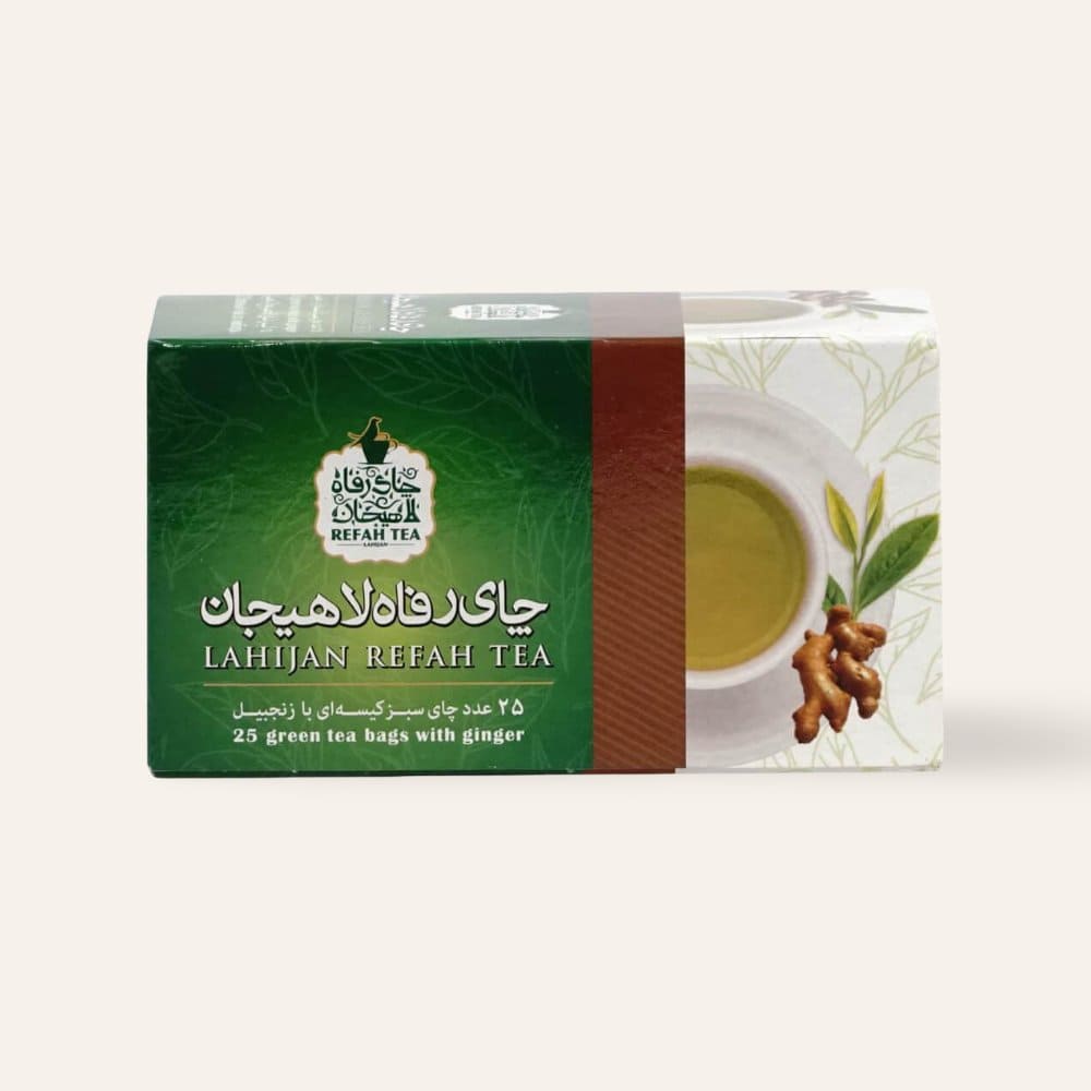 té verde con jengibre
