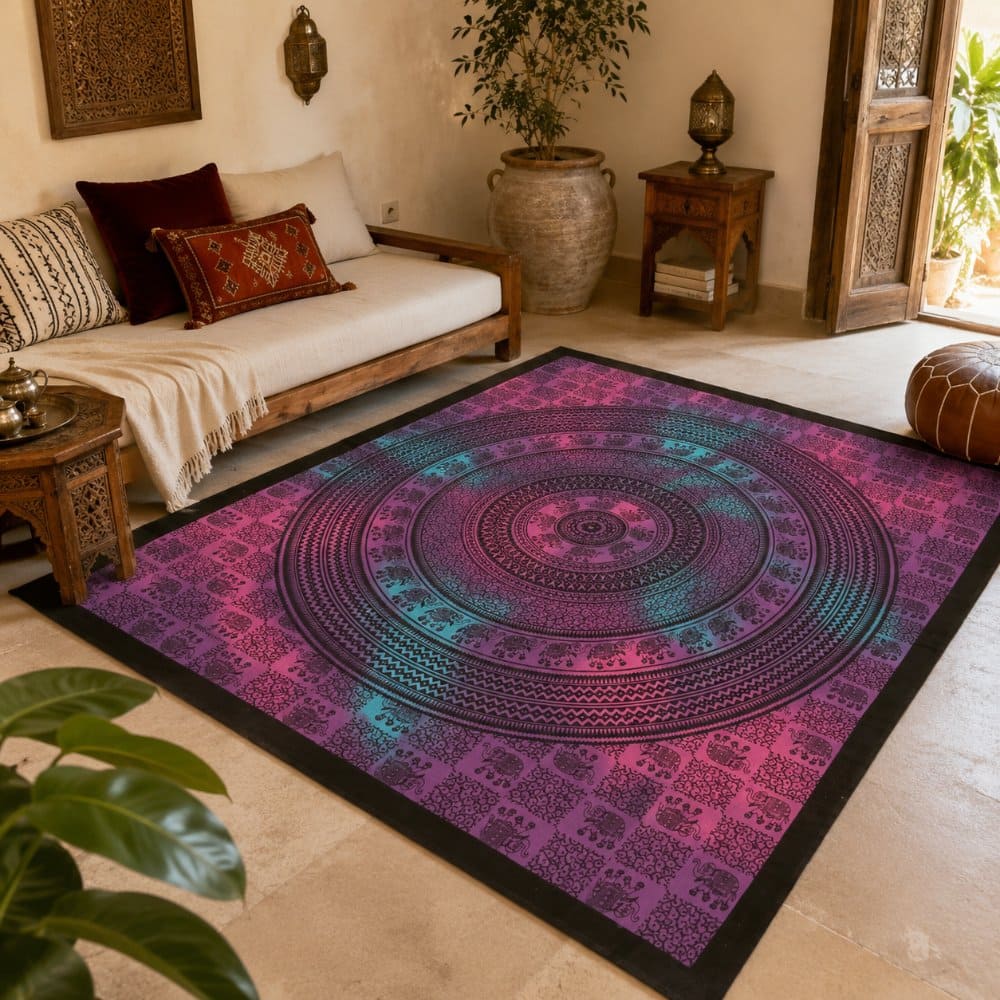 tela mandala india 240 salón