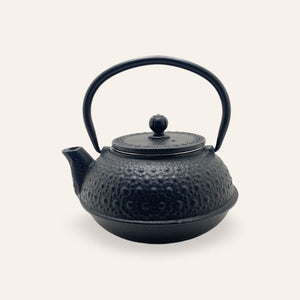 tetera japonesa 600ml hierro negra