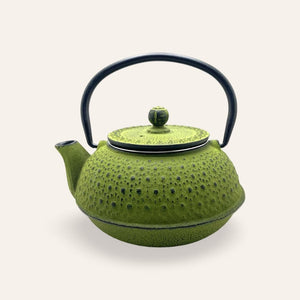 tetera japonesa 600ml hierro verde