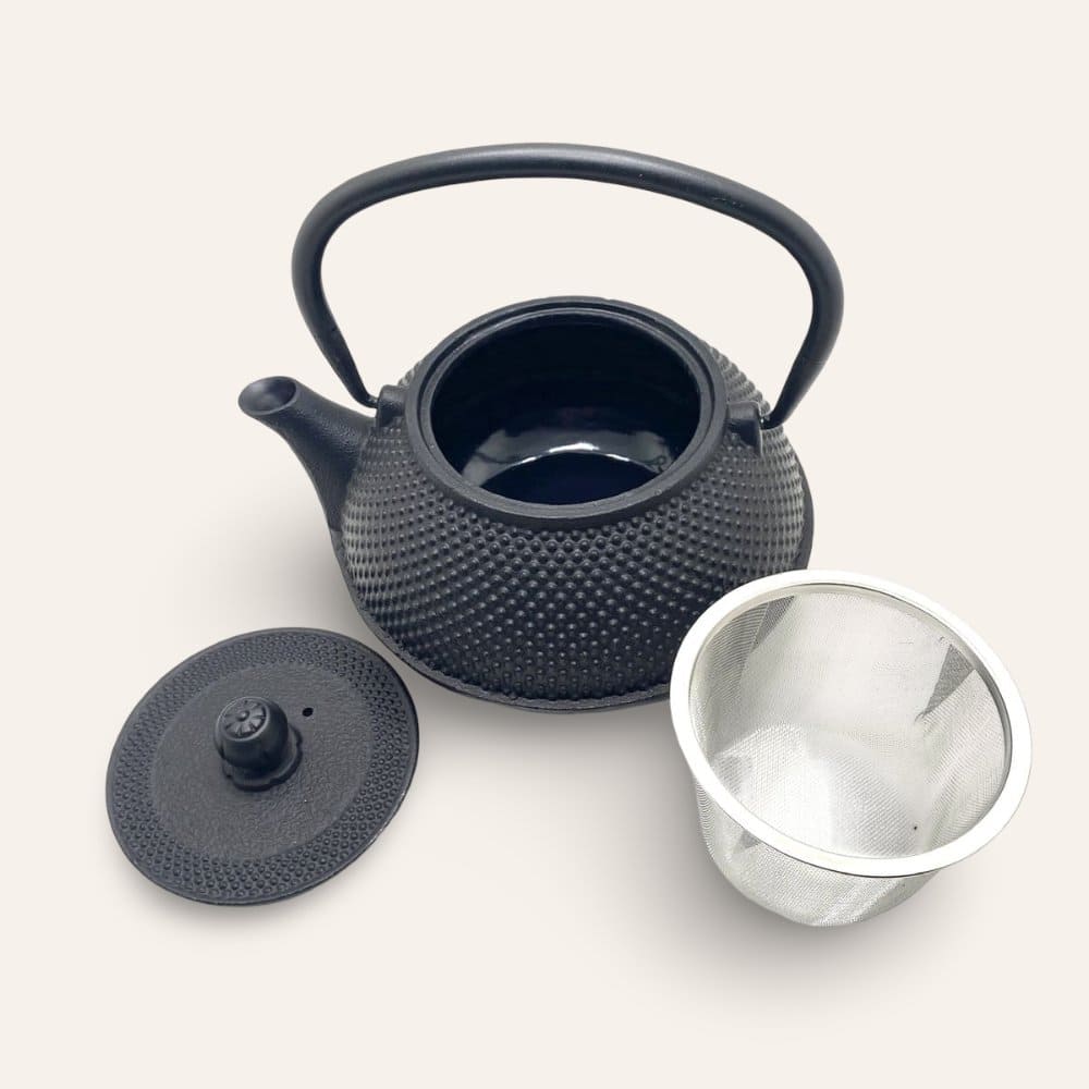 tetera japonesa hierro negra 800 acabado