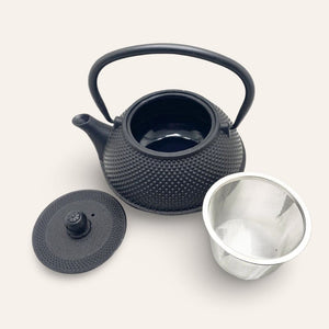 tetera japonesa hierro negra 800 acabado