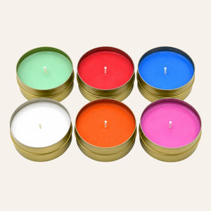 vela perfumada 6 fragancias