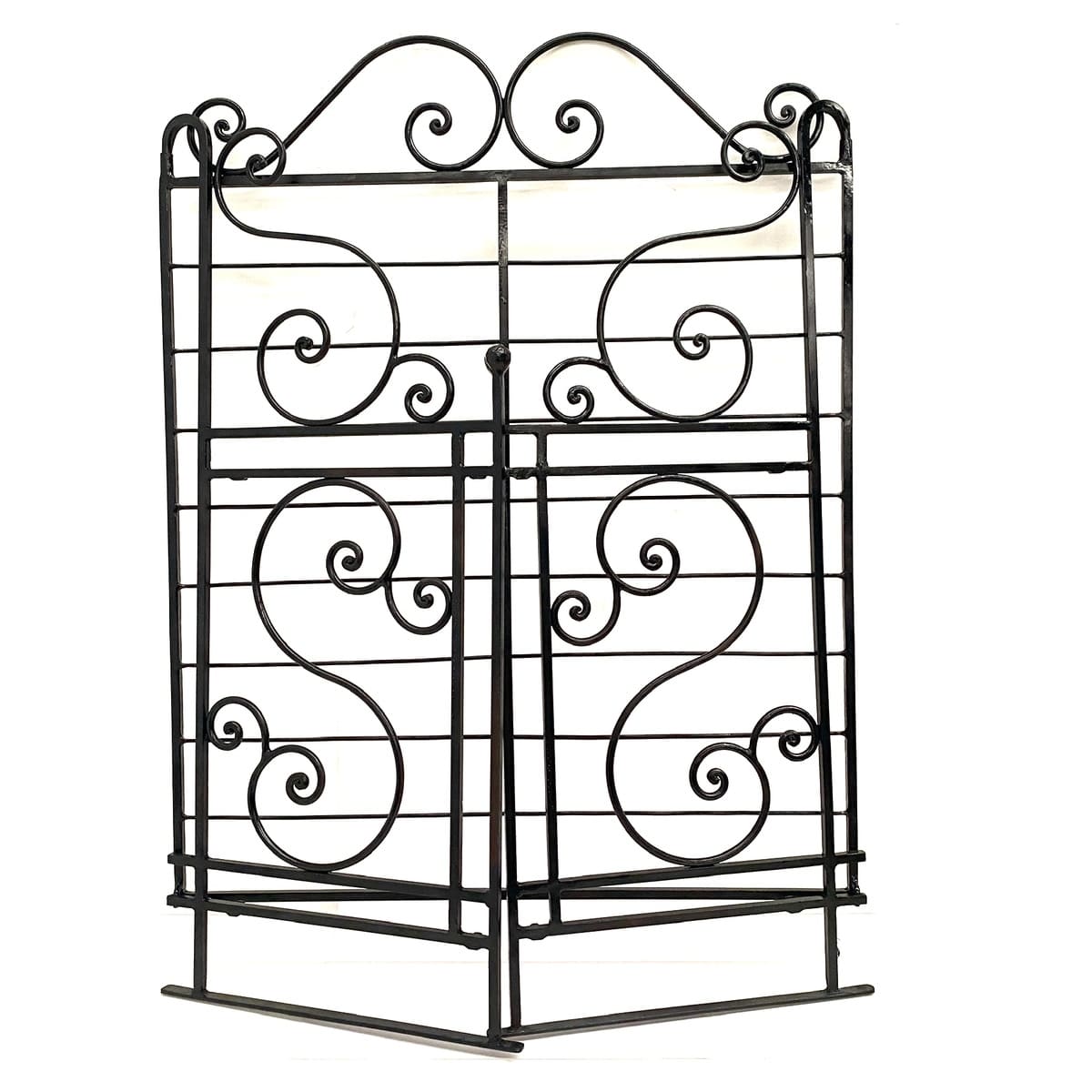 Finestra araba in ferro fatta a mano 90x124